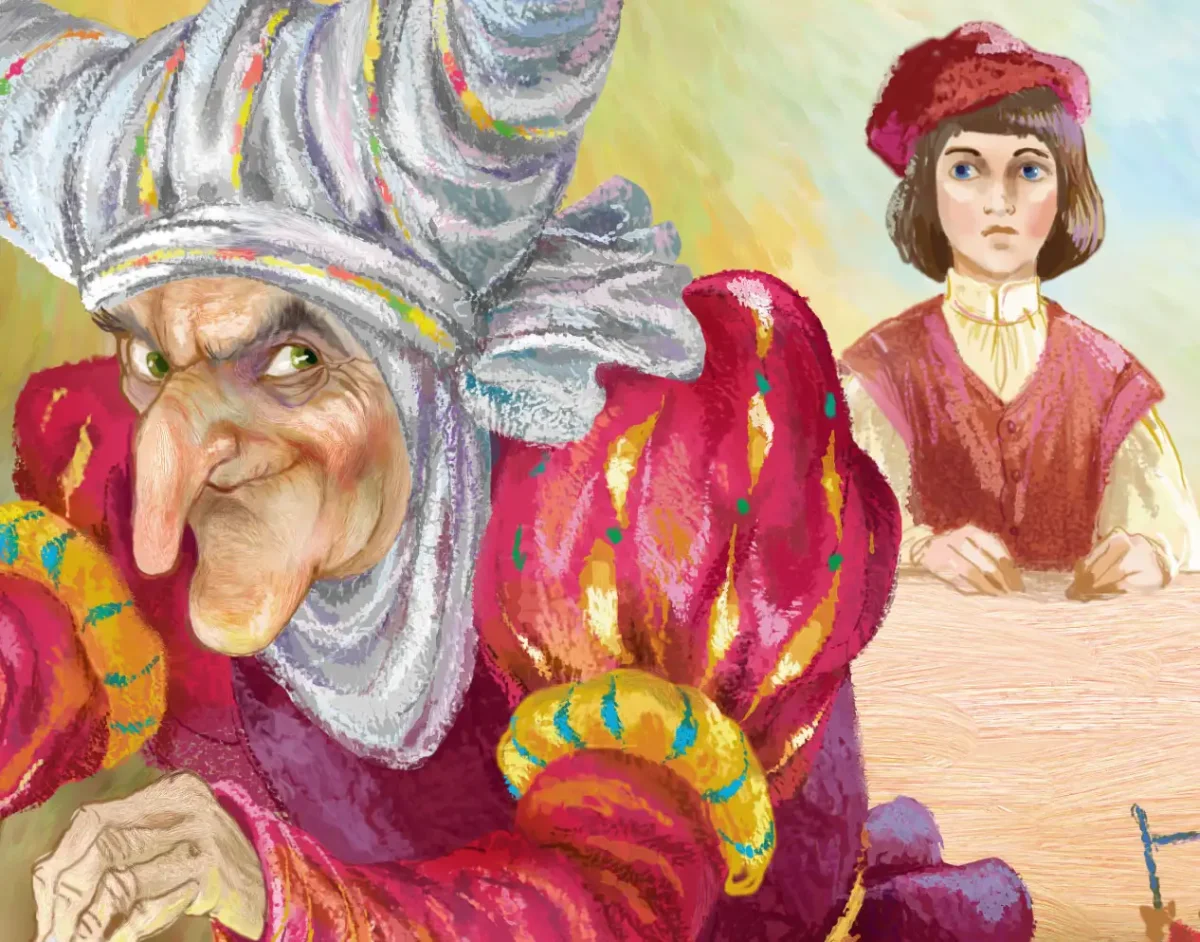 Художник Лебедев. Вдова