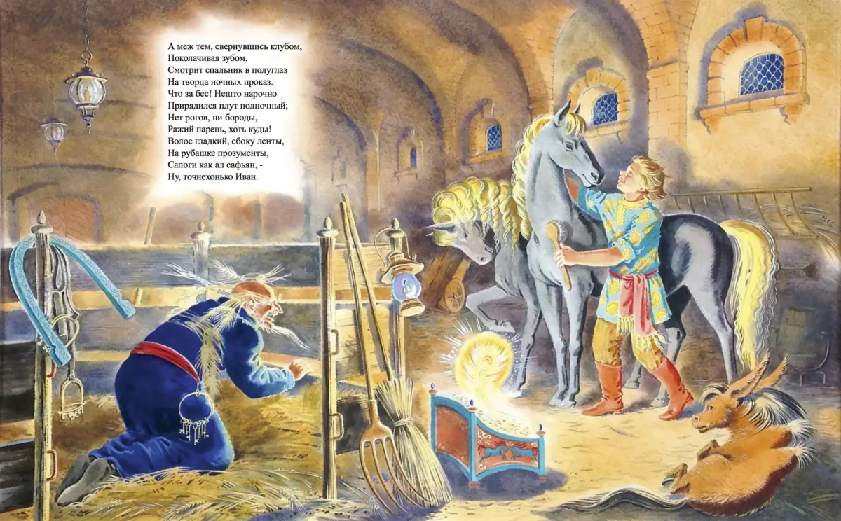 Английские сказки акварель