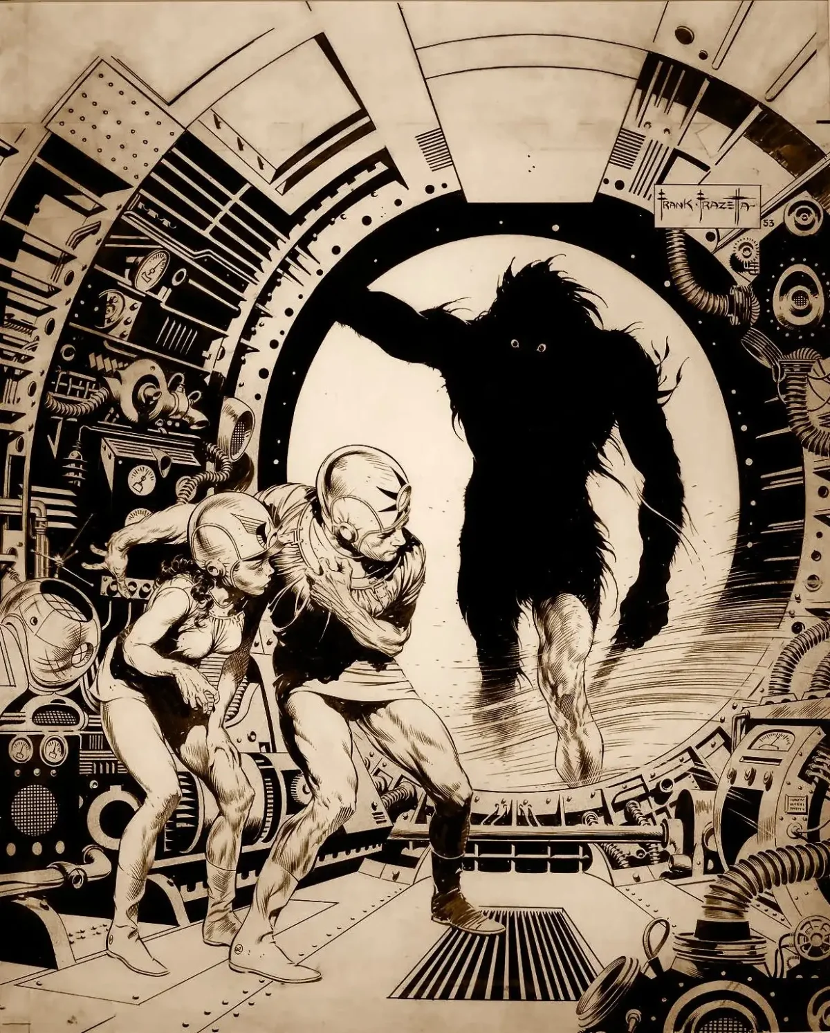 Фрэнк Фразетта комиксы