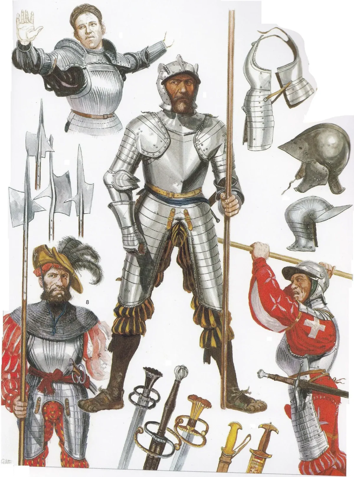 Доспехи 16 век Ландскнехты