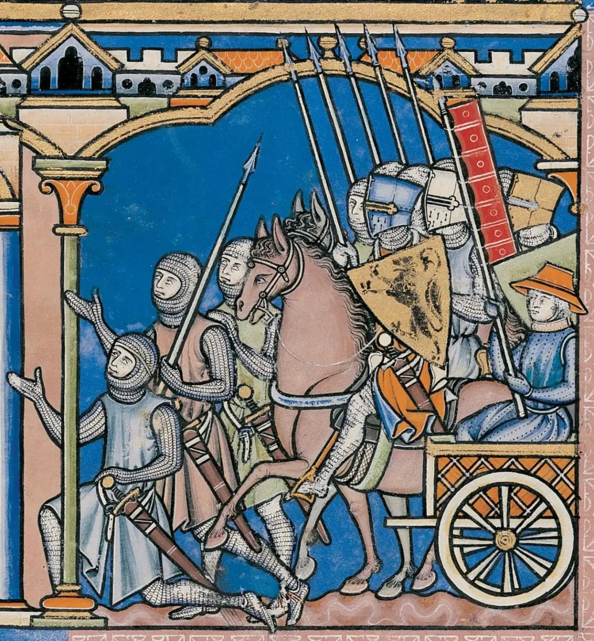 Библия Мациевского книжная миниатюра