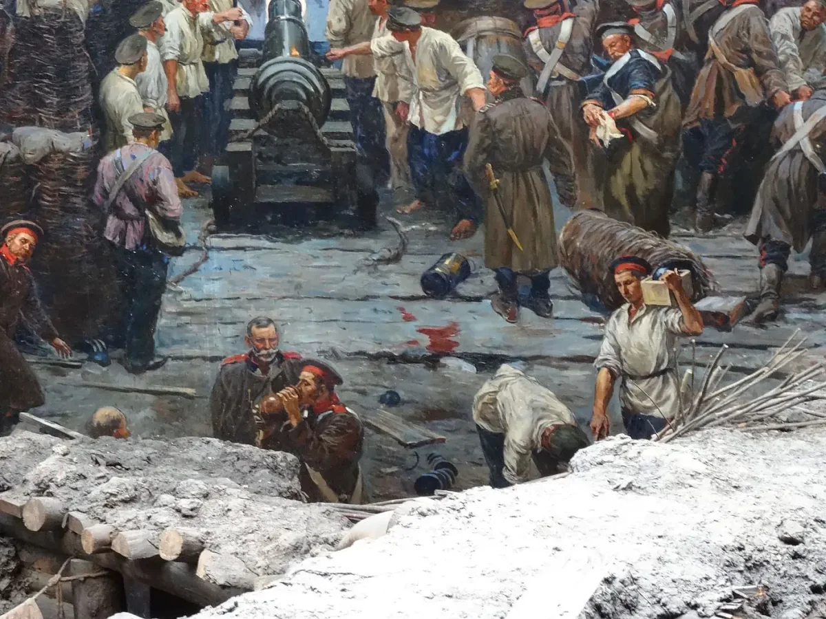 Штурм сапун-горы картина