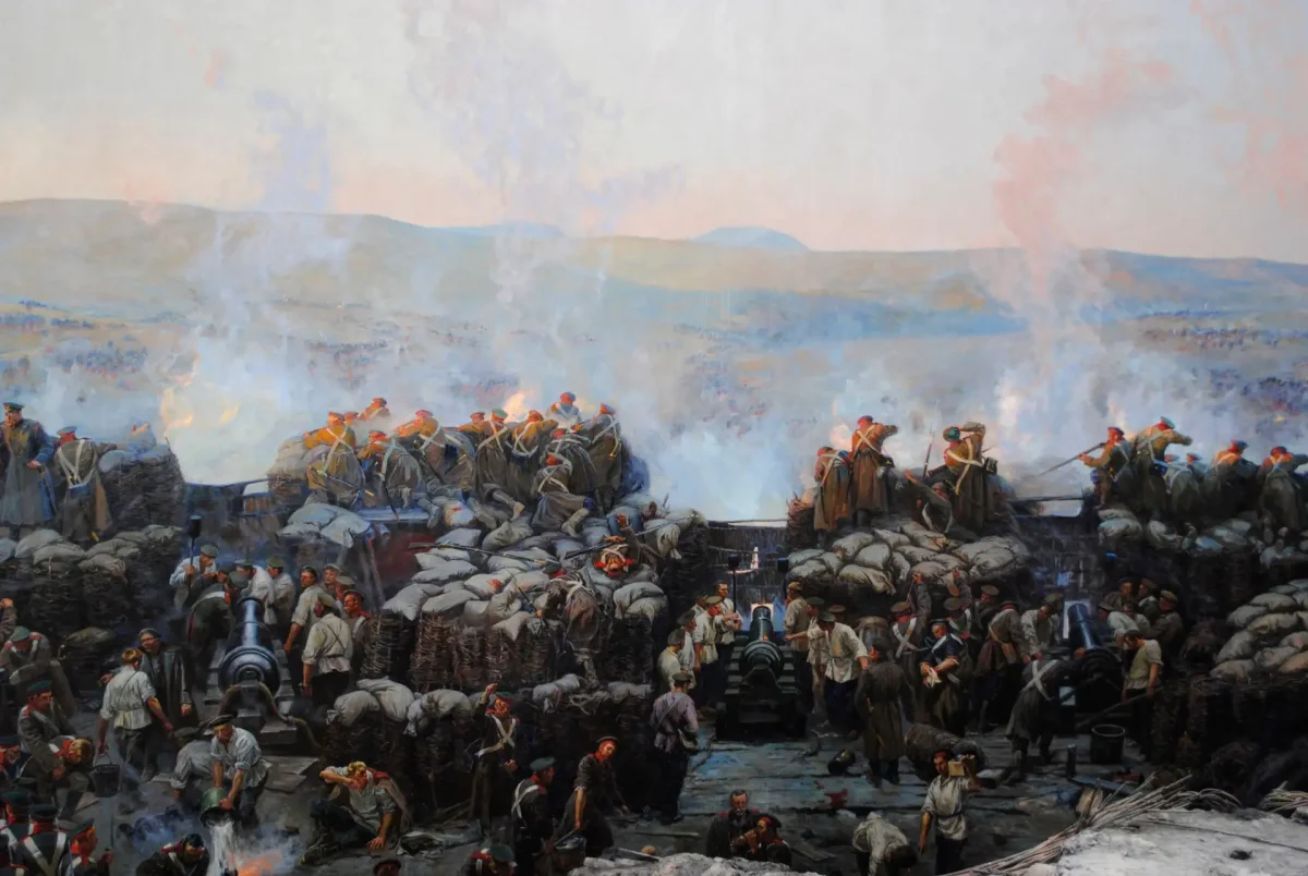 Осада Севастополя Франц Рубо