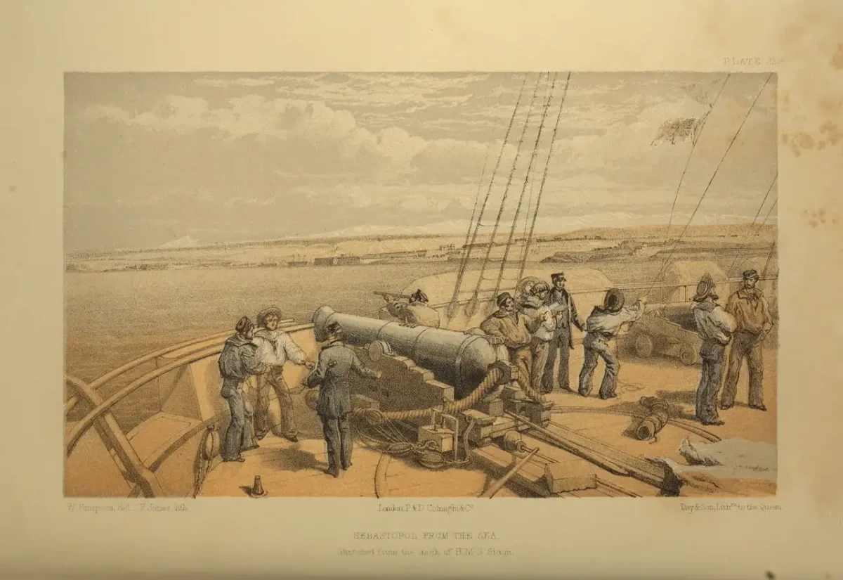 Панорама обороны Севастополя Крымская война 1854 года