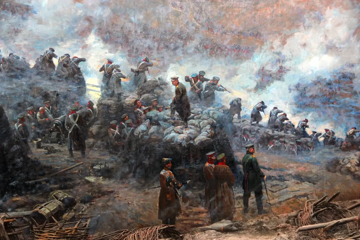 Панорама оборона Севастополя 1854 - 55