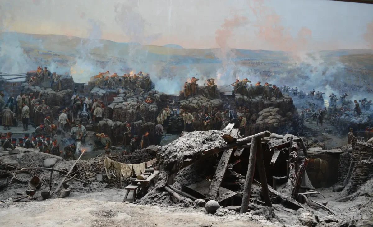 Диорама оборона Севастополя