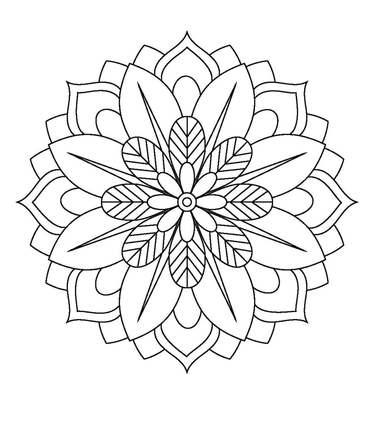 Мандалы легкие