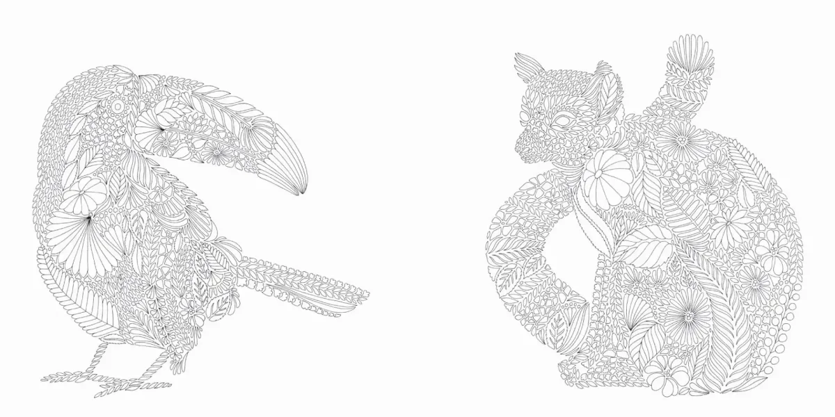 Раскраски антистресс Милли Маротта