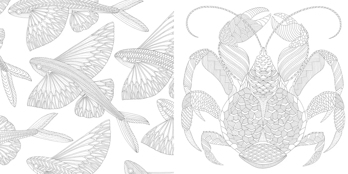 Милли Маротта Первозданная красота Раскрашенная