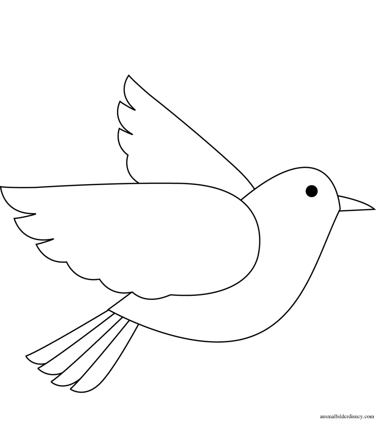Маленькие птички раскраска
