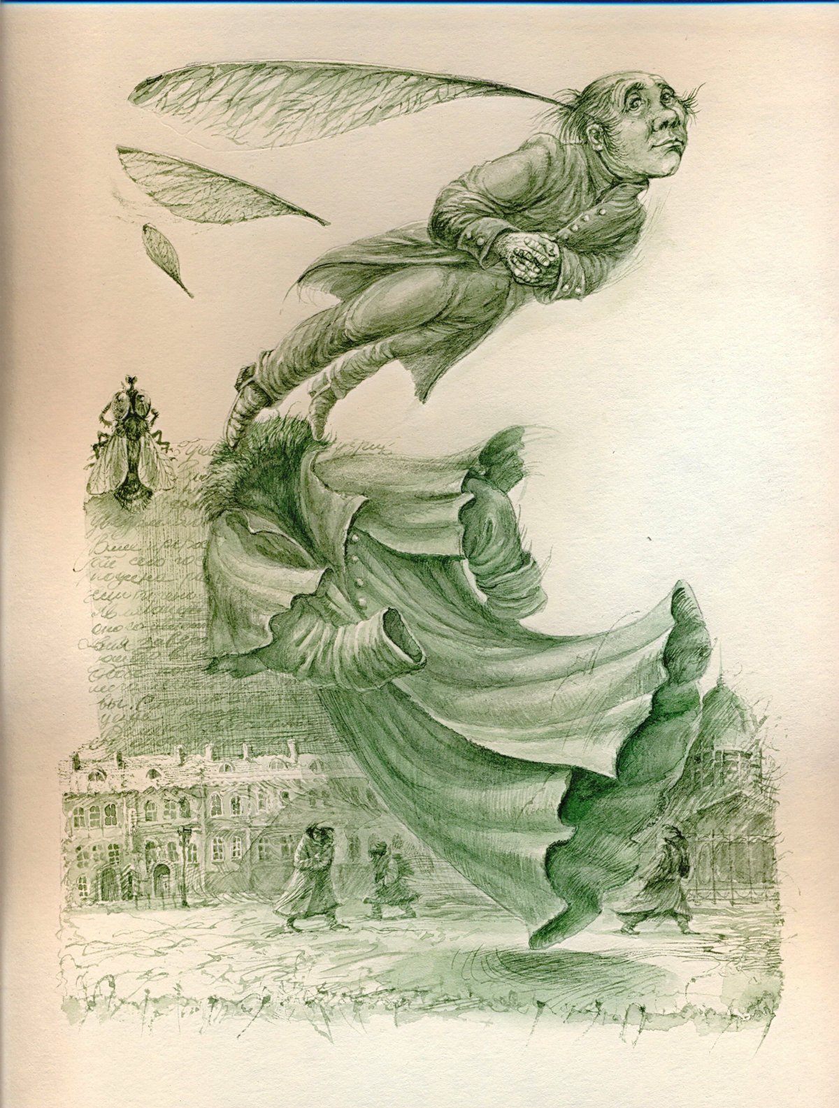 Иллюстрации к повести шинель Гоголя