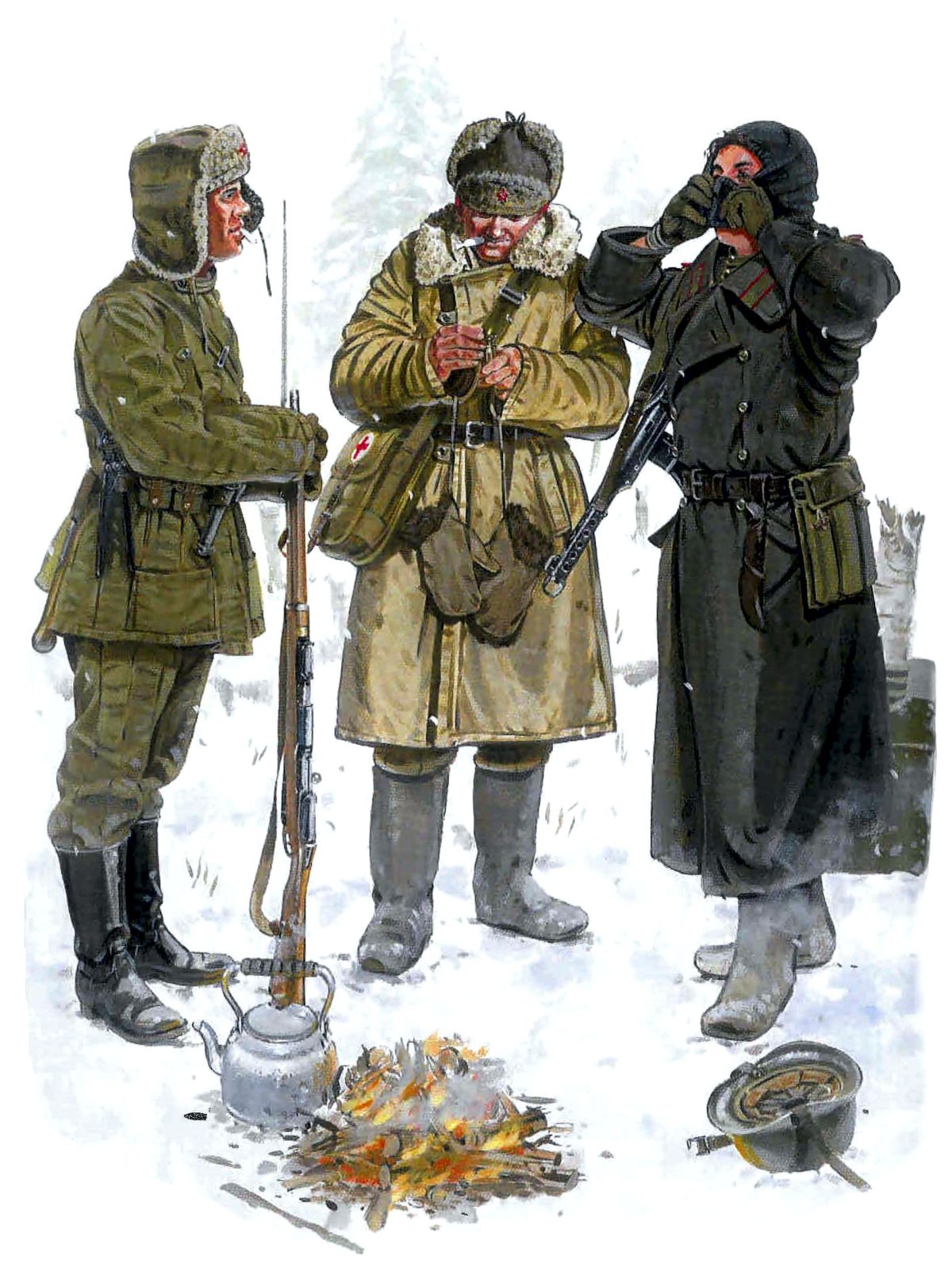 Обмундирование солдата немецкой армии 1941-1945