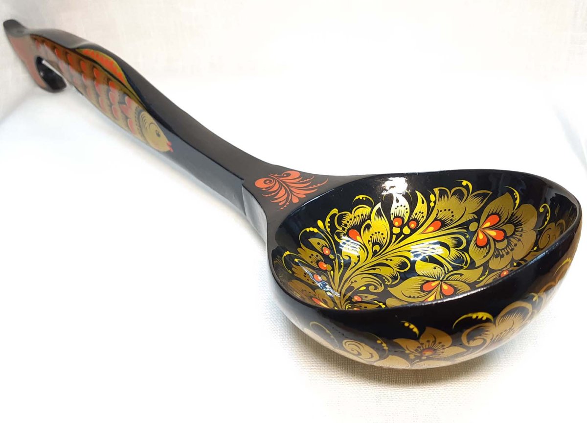 Ложка Хохлома вектор