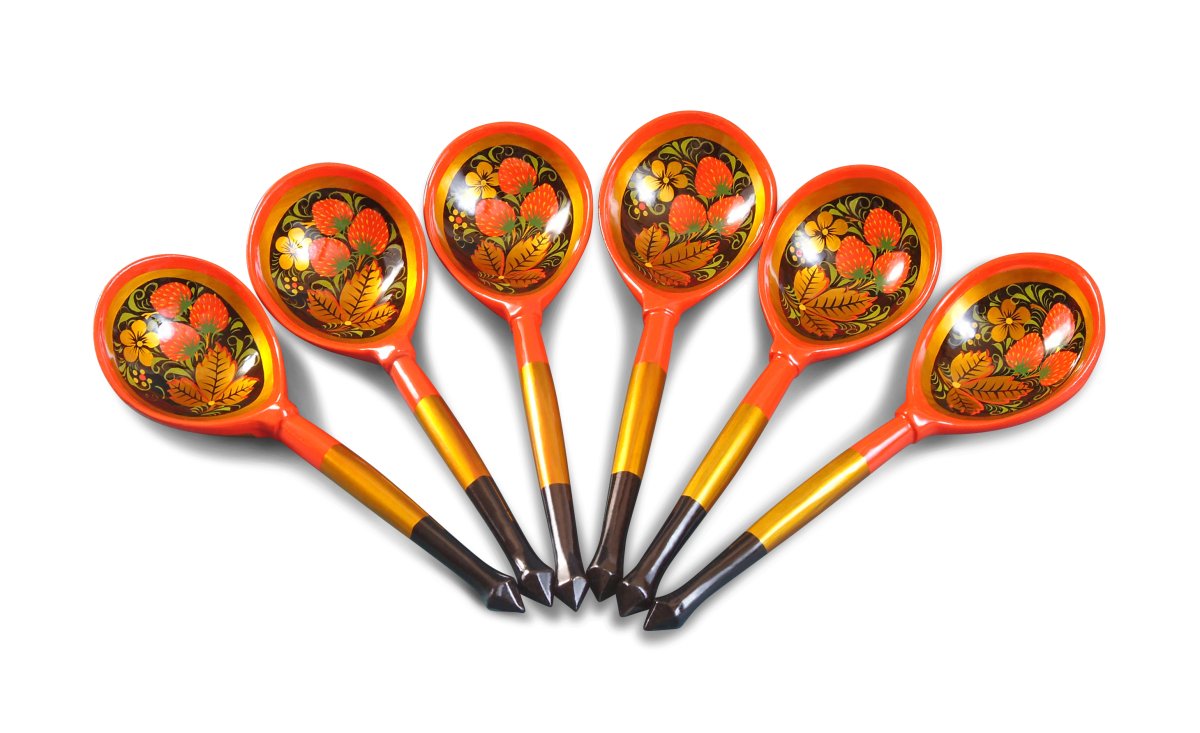 Деревянная ложка вектор