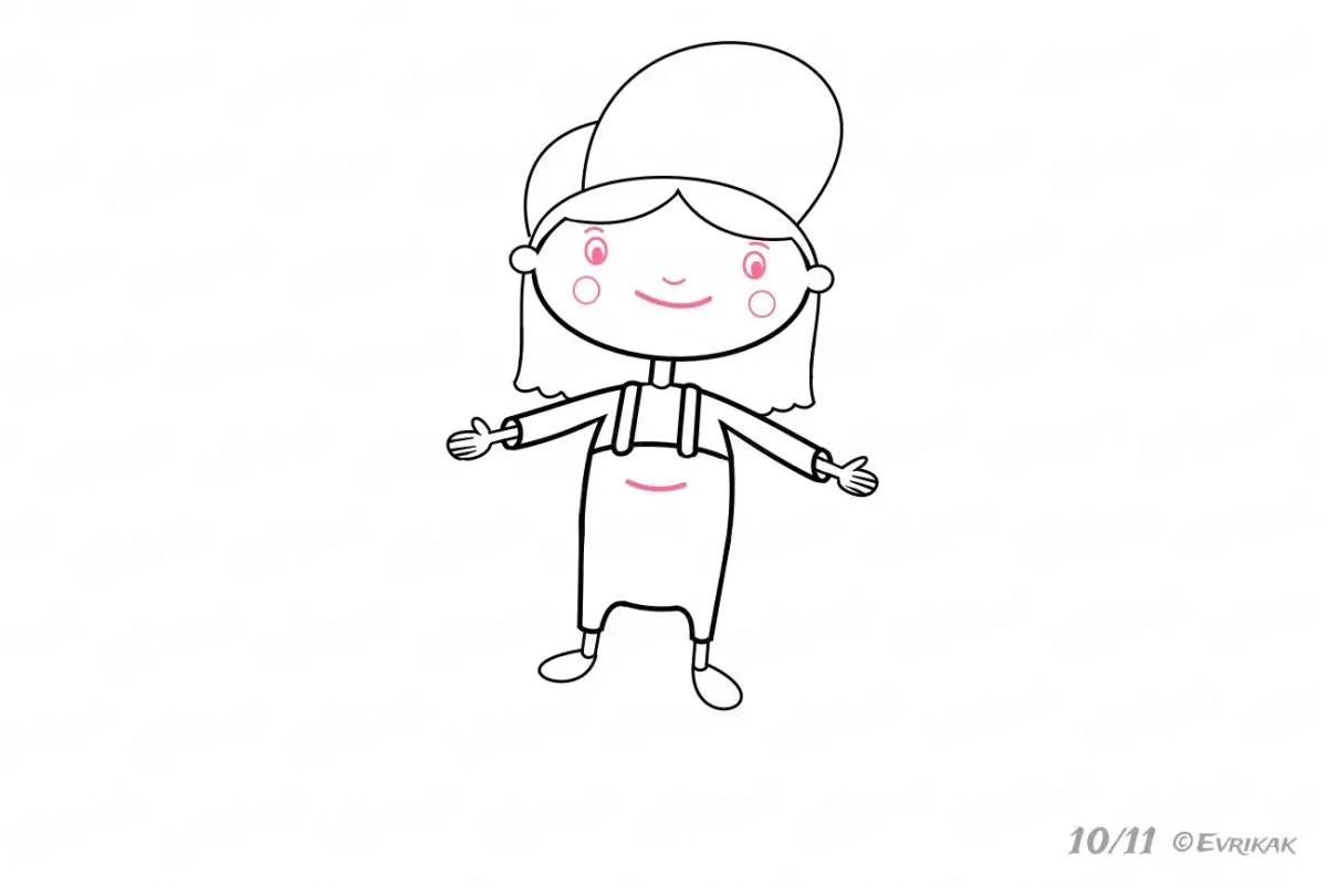 Доктор Машинкова нарисовать