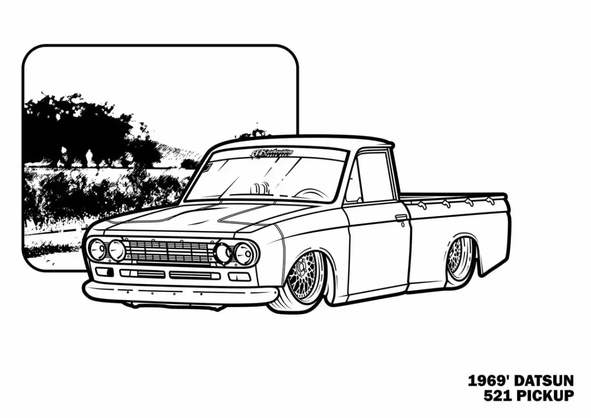 Раскраски машины Жигули