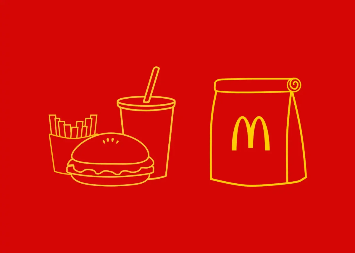 Фаст фуд рисунок