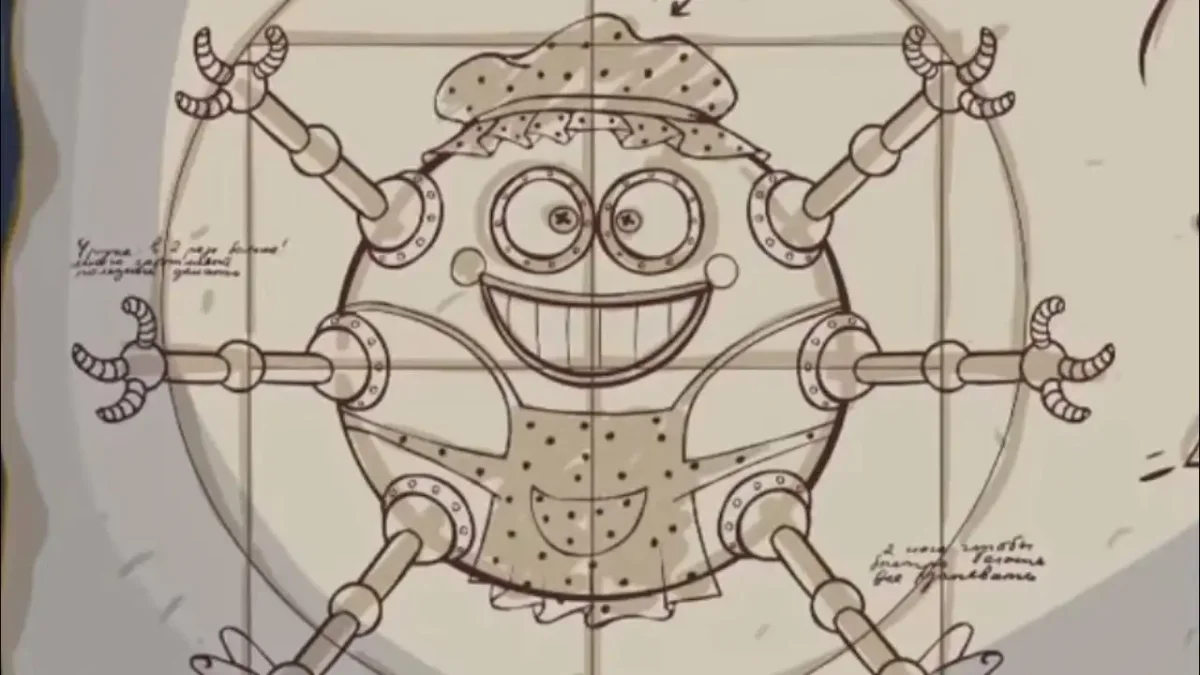 Смешарики железная няня пина