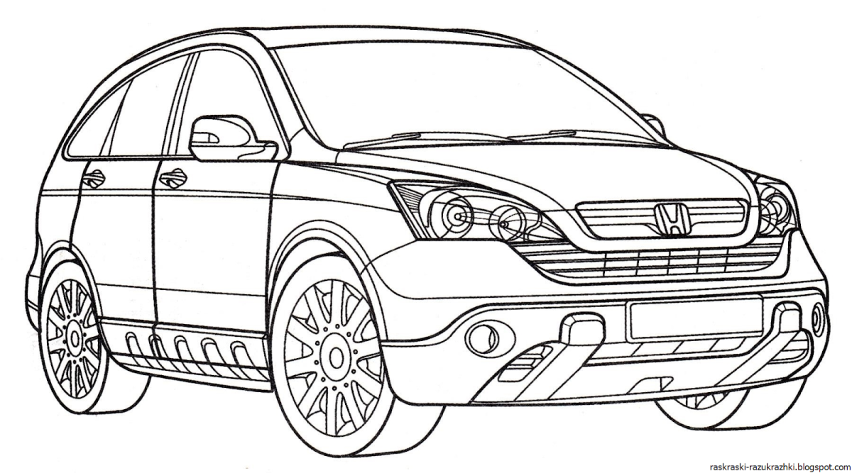 Рисунок Хонда 3000