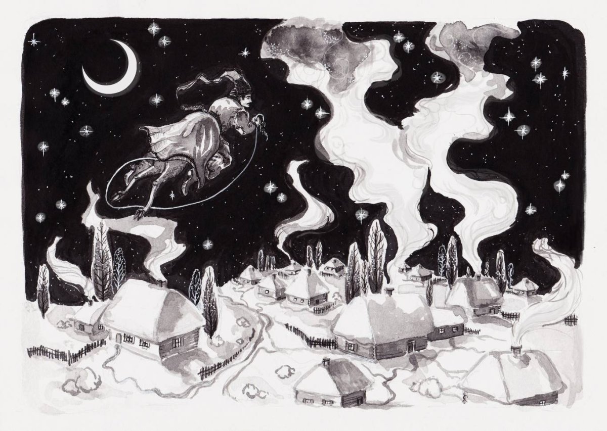 Ночь под Рождество Гоголь