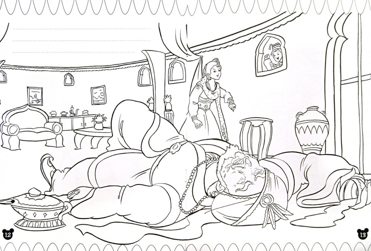 Раскраска. Волшебные сказки