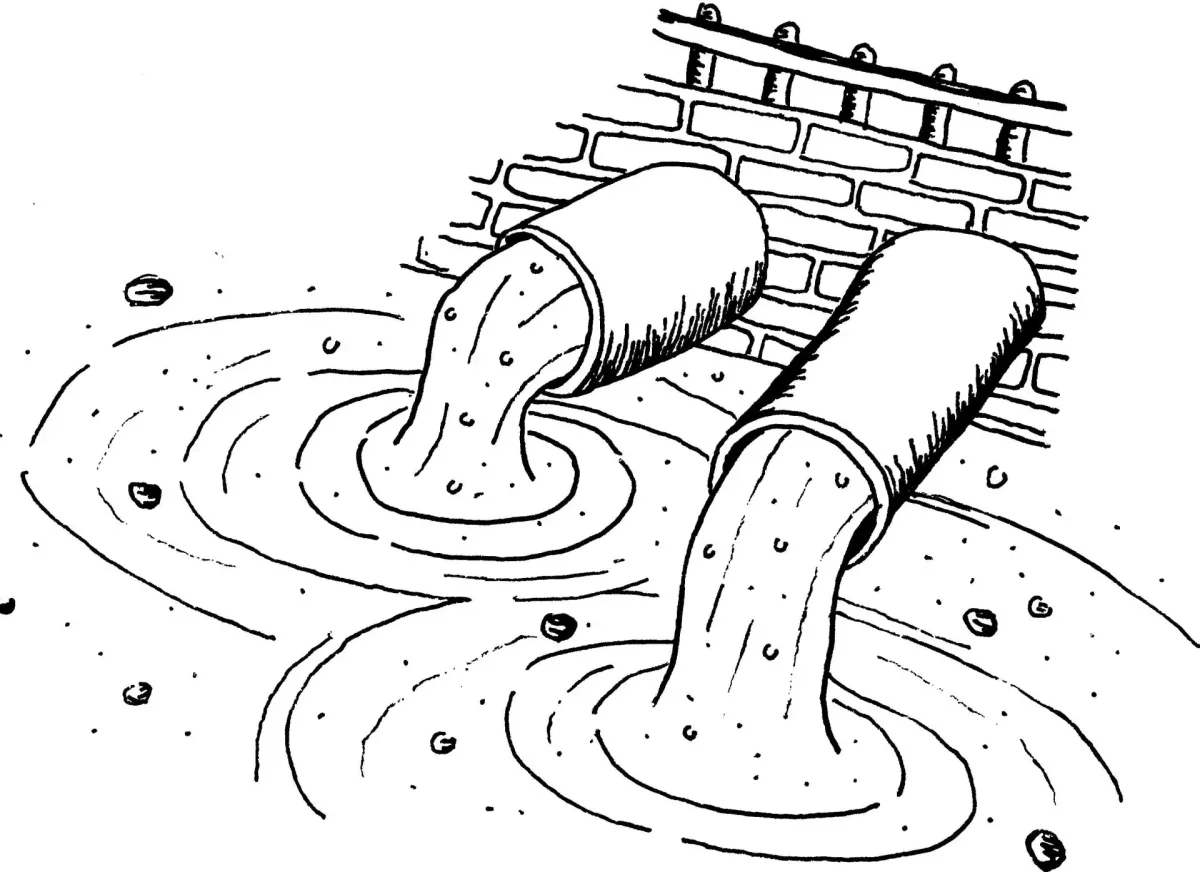 Водопровод раскраска для детей