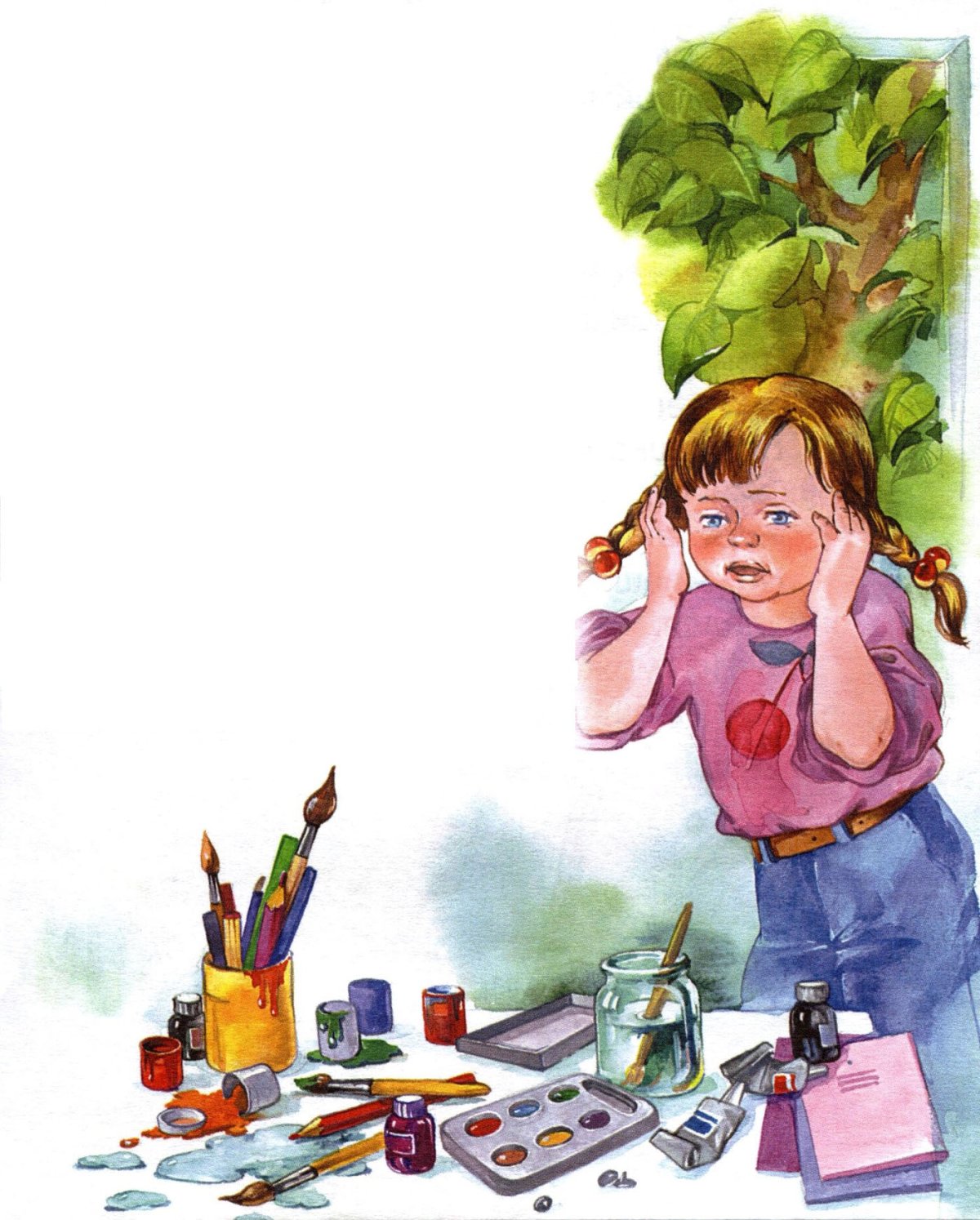 Сказка в Осеева синие листья