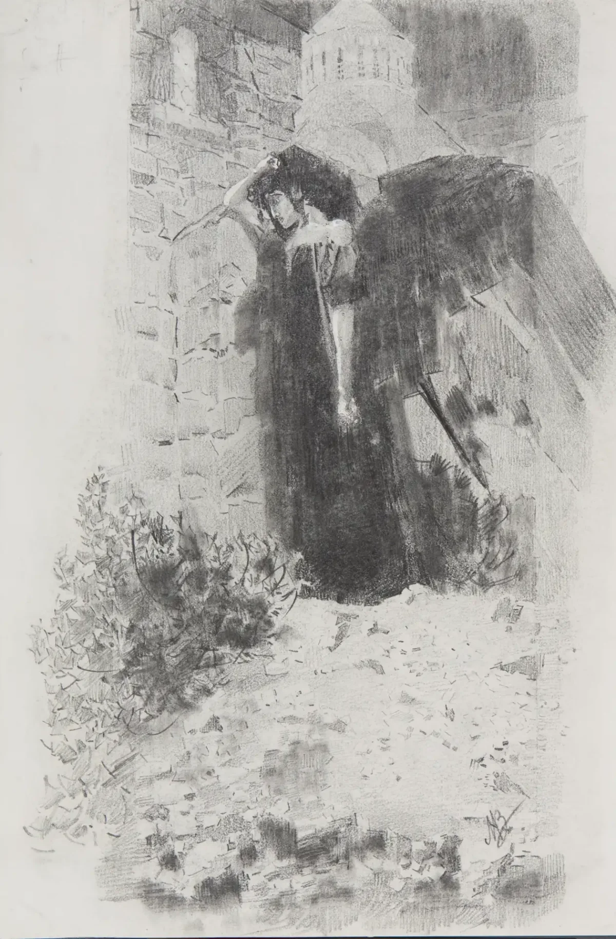 Сообщение Мцыри в монастыре