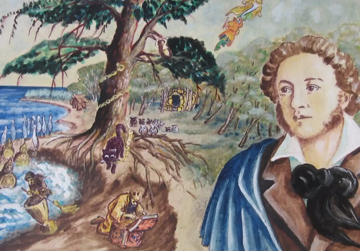 Дуб зеленый Пушкин