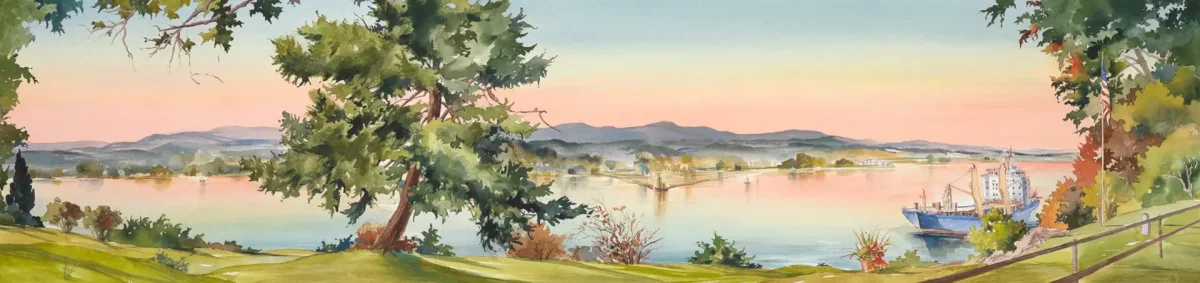 Панорамные пейзажи живопись