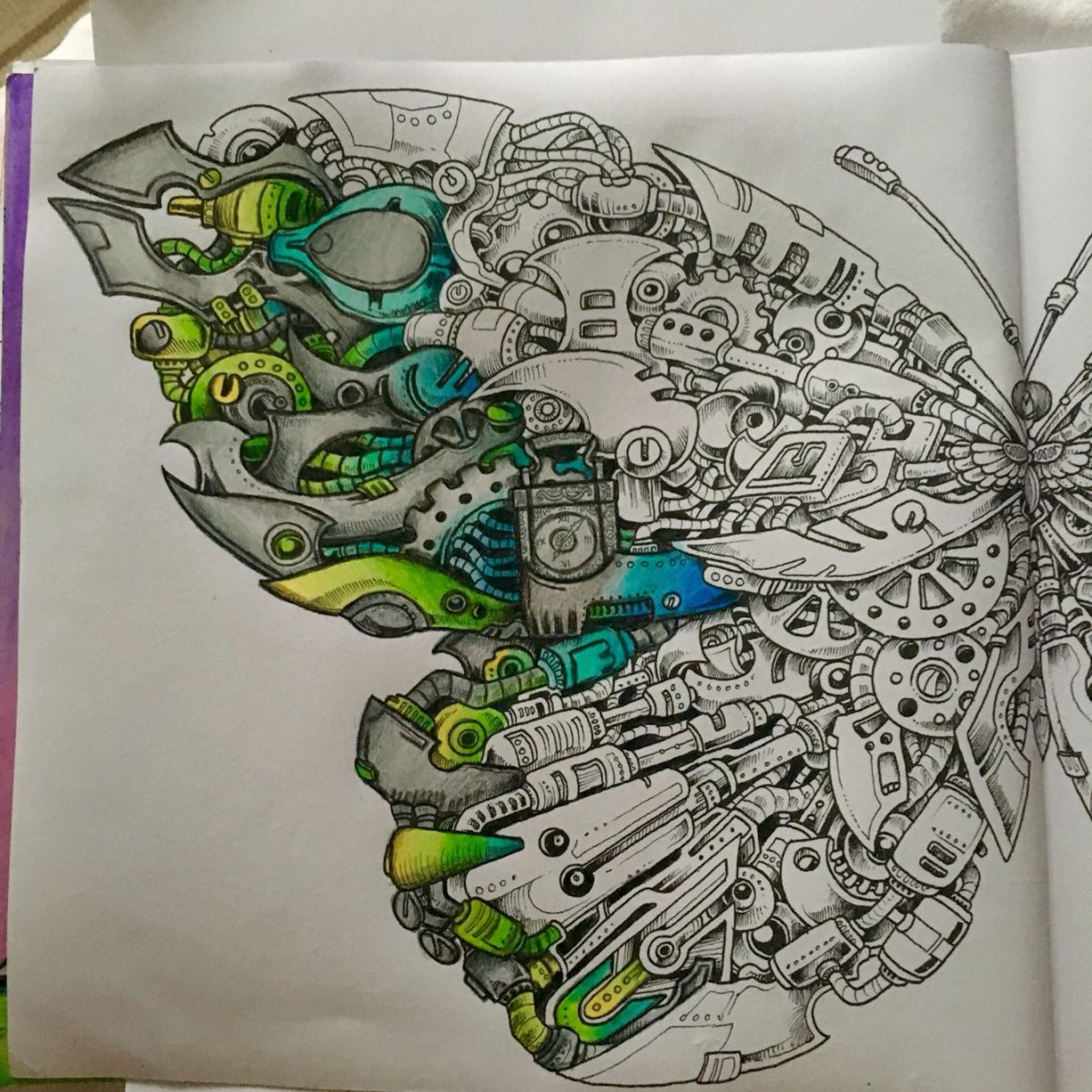 Керби Розанес Раскрашенные