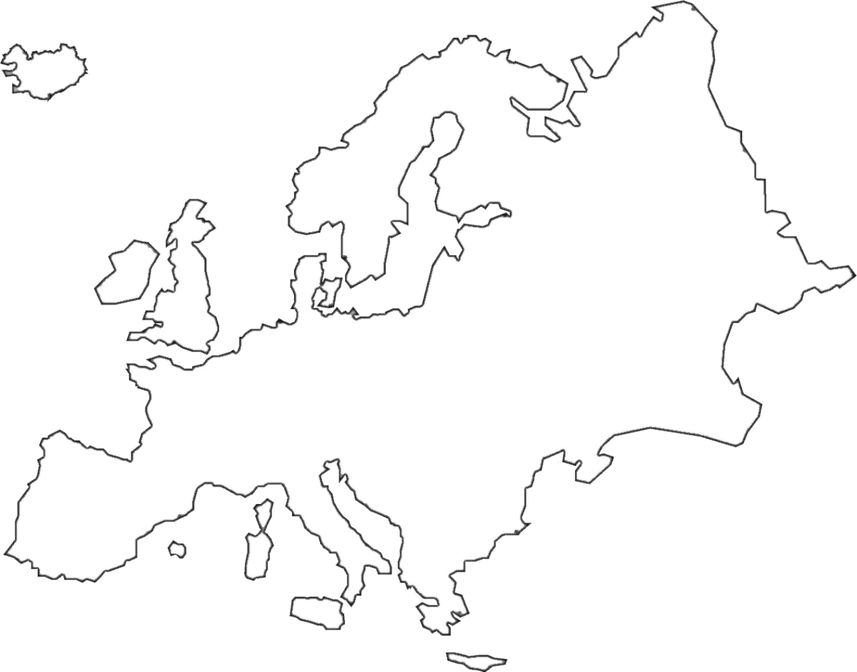 Флаг Боснии и Герцеговины черно-белый