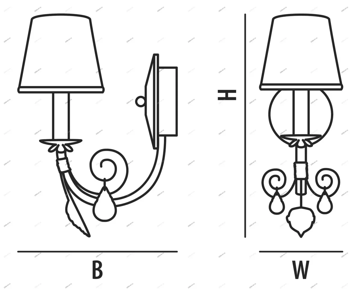 Бра Lightstar Modesto 781620