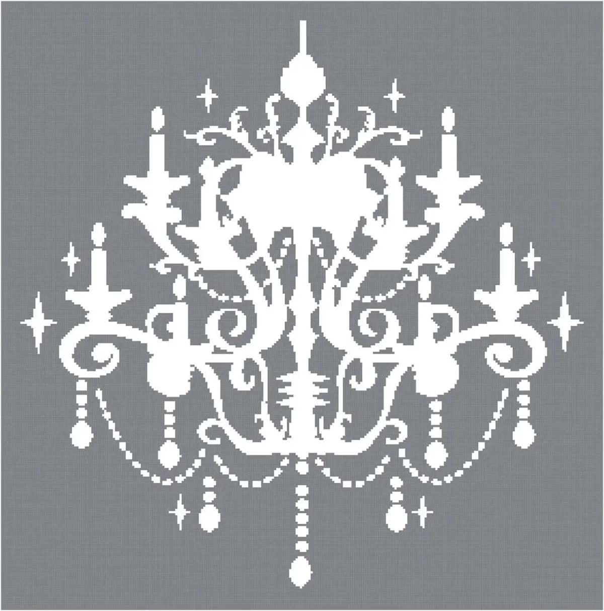 Люстра силуэт