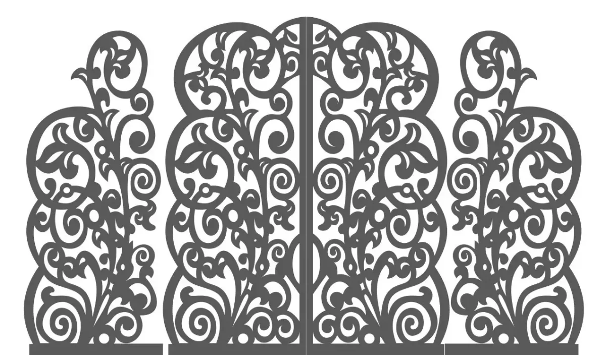 Резной контур