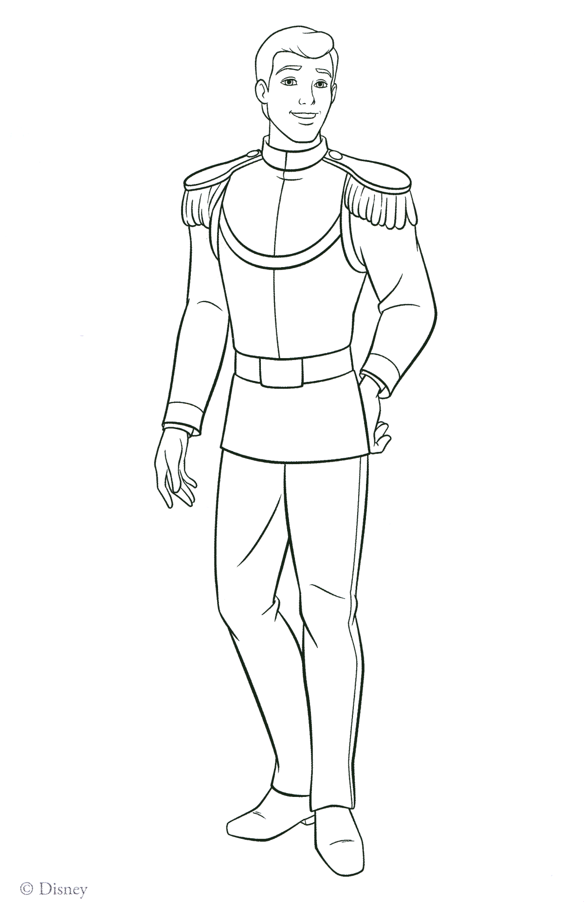 Костюм раскраска для детей