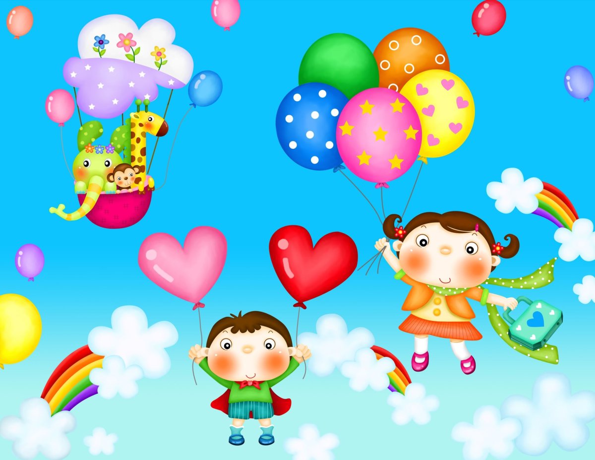 Картина на день защиты детей