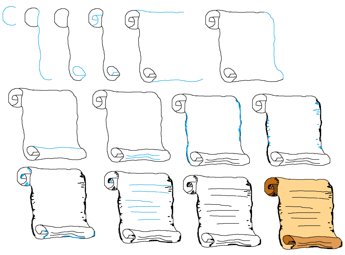 Рамка раскраска для текста