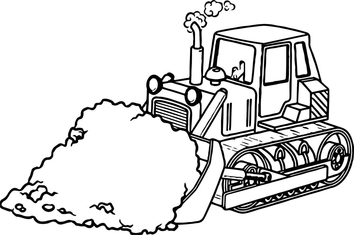 Дт75 бульдозер раскраска