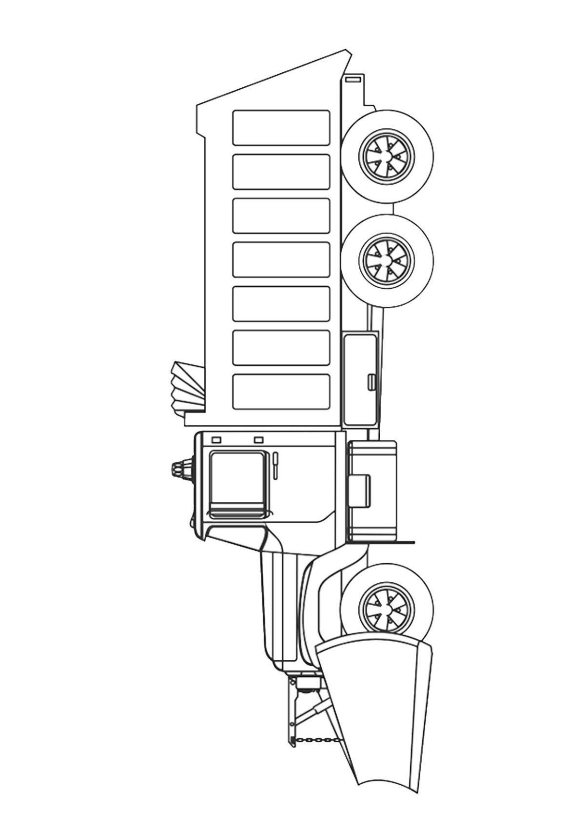 Снегоуборщик машина раскраска
