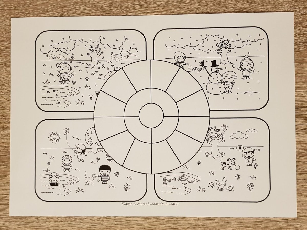 Раскраска месяца года