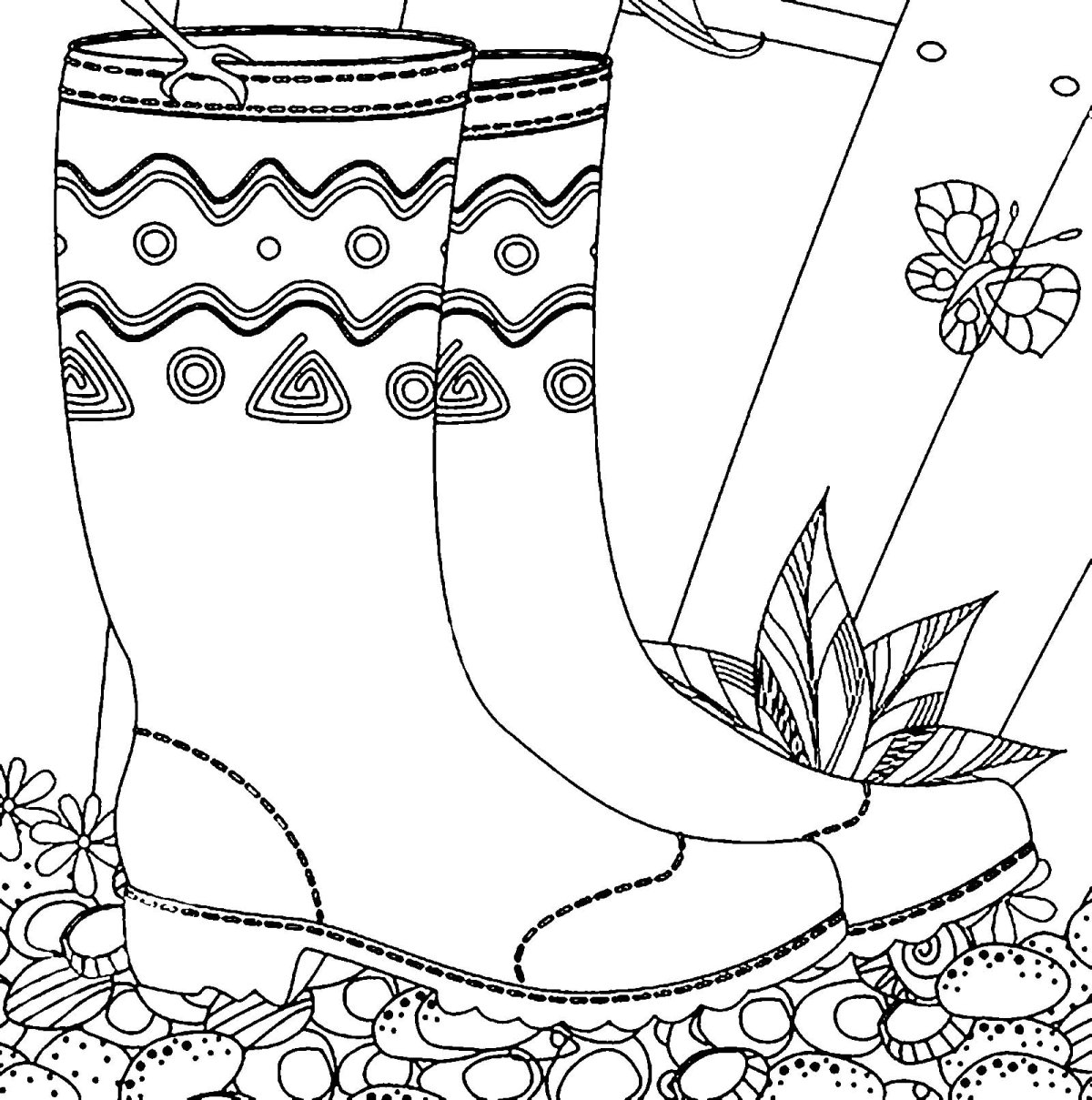 Ботфорты эскиз