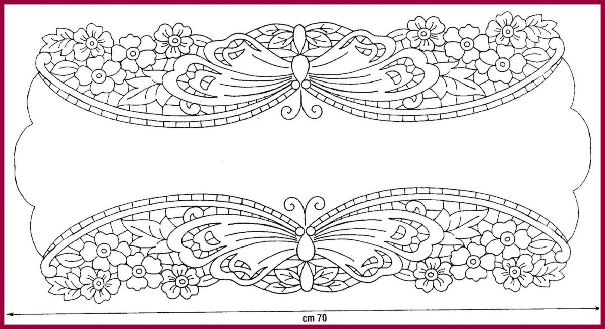 Вышивка Ришелье схемы для занавесок