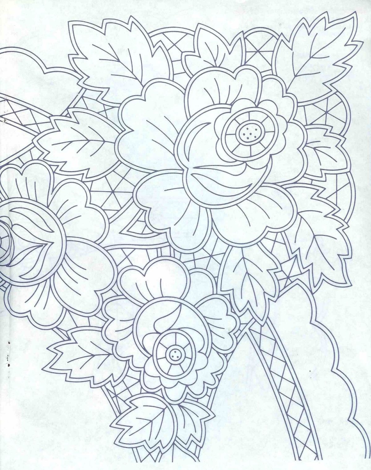 Рукоделию Richelieu pattern