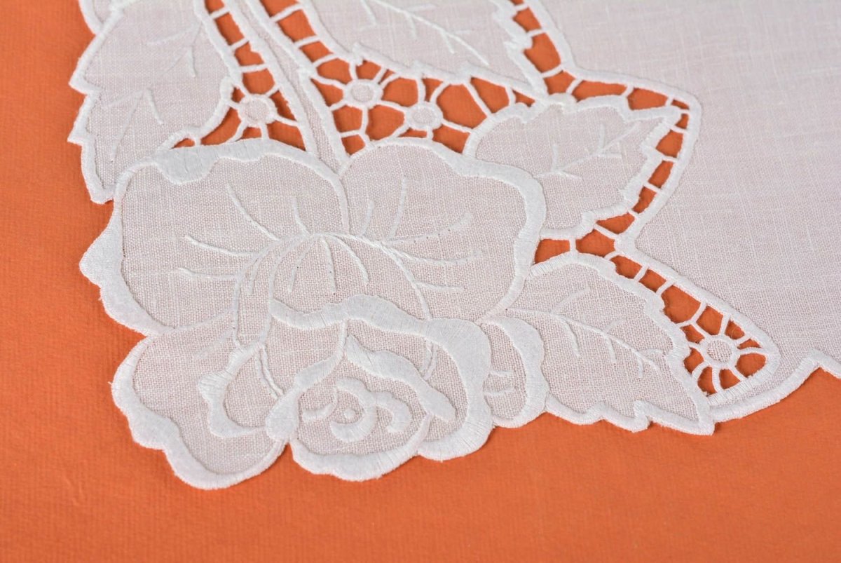 Вышивка Ришелье схемы