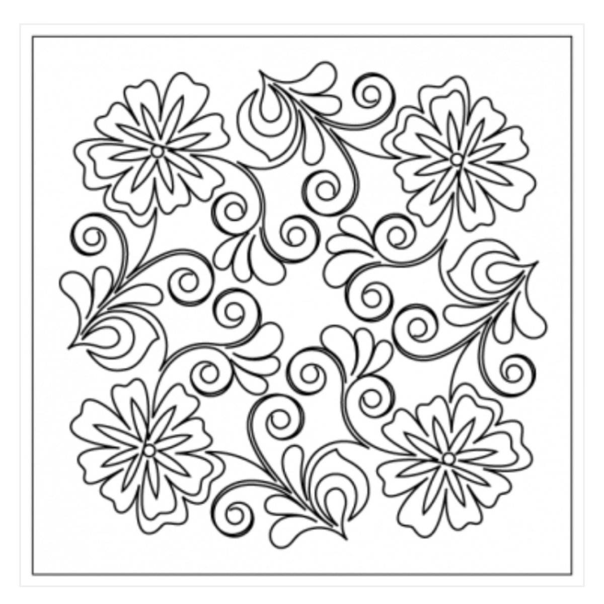 Вышивка гладью фантазийный узор