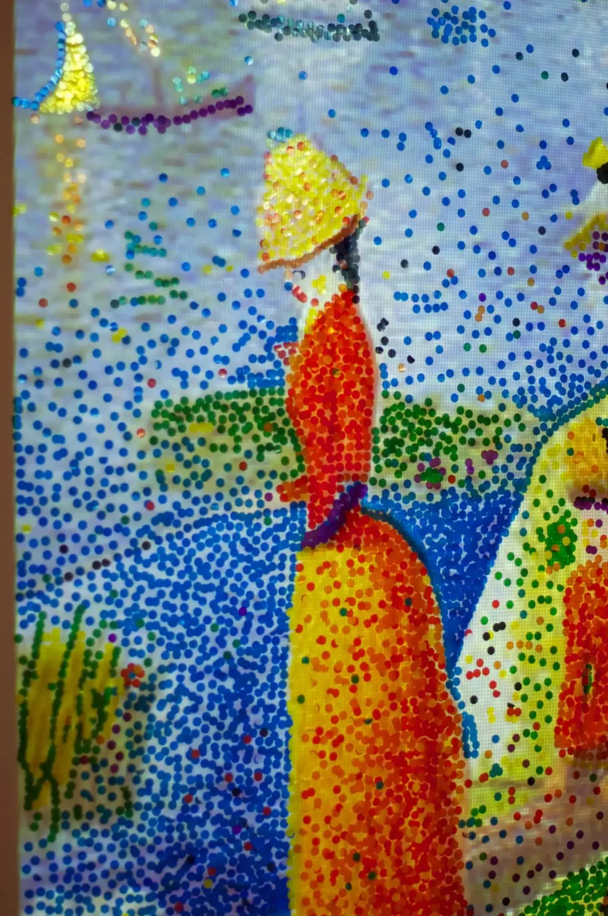 Жорж художник стиль пуантилизм