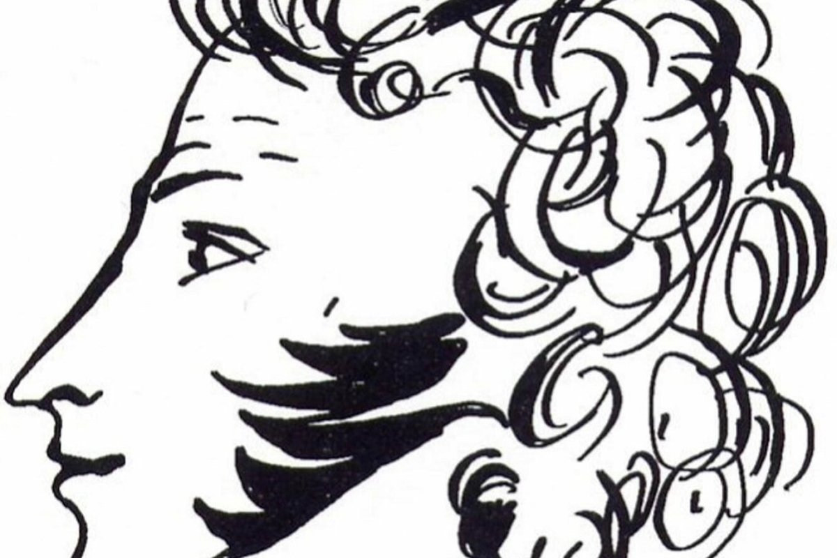 Александр Сергеевич Пушкин профиль