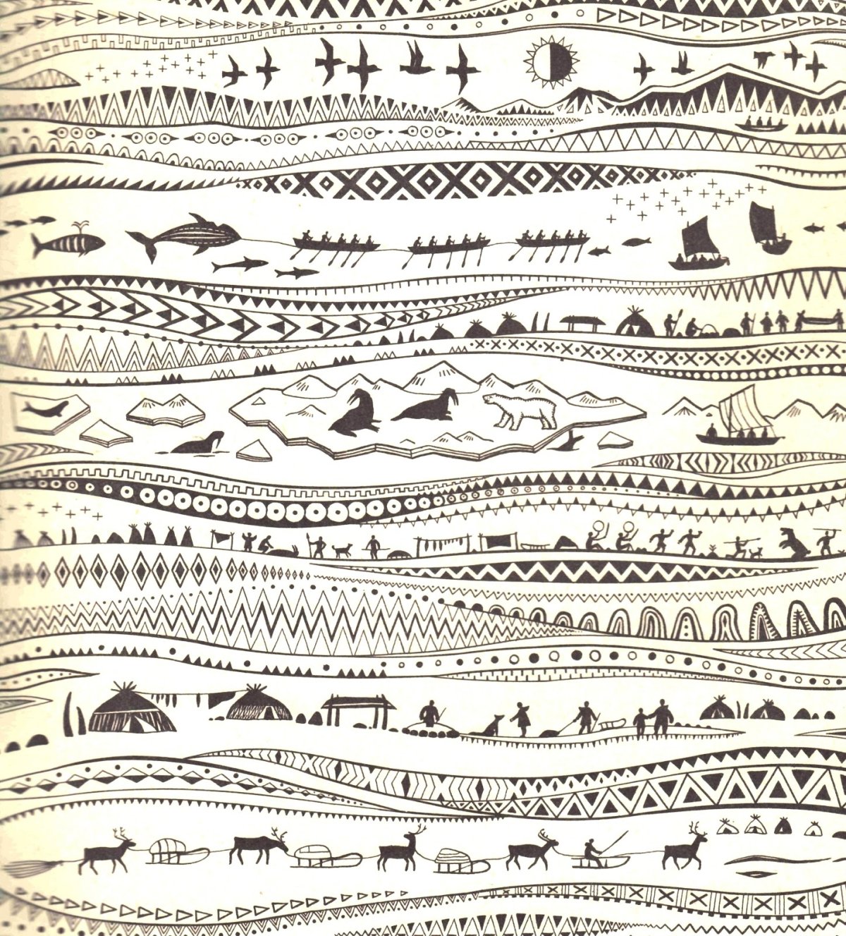 Рисунки народов эвенков