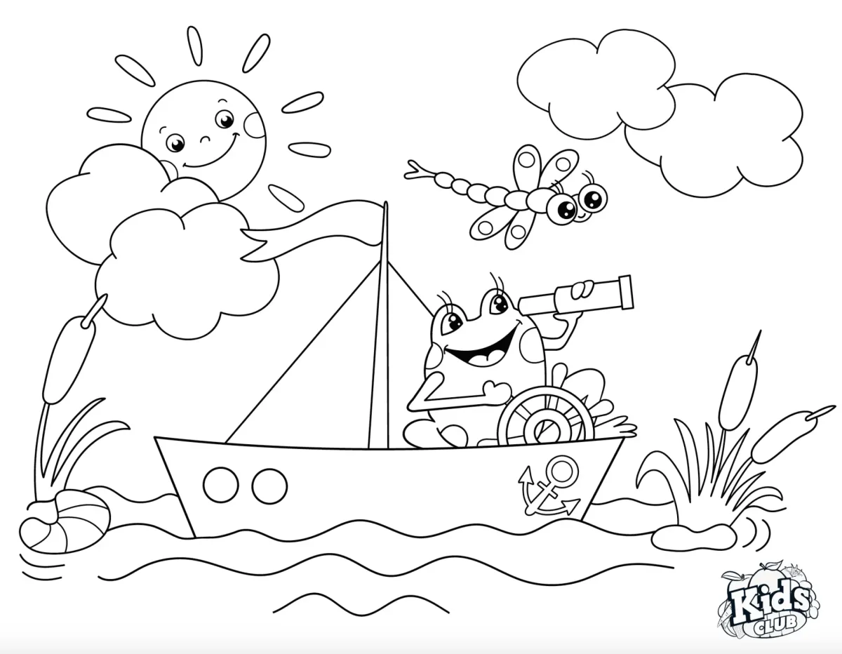 Раскраски сюжетные